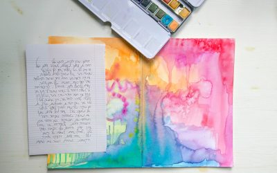 Watercolor journaling