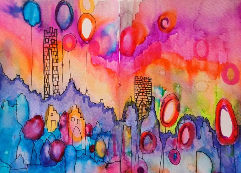 RELAXING WITH COLOR