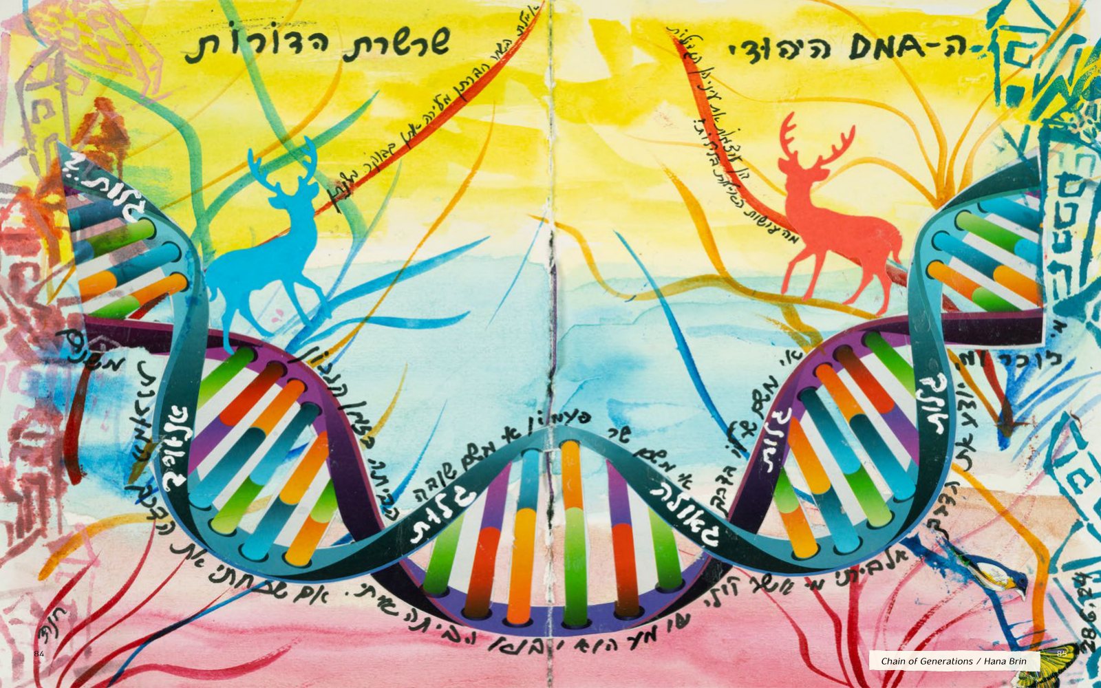 Inside Gates of Hope Art Journal, spread 4