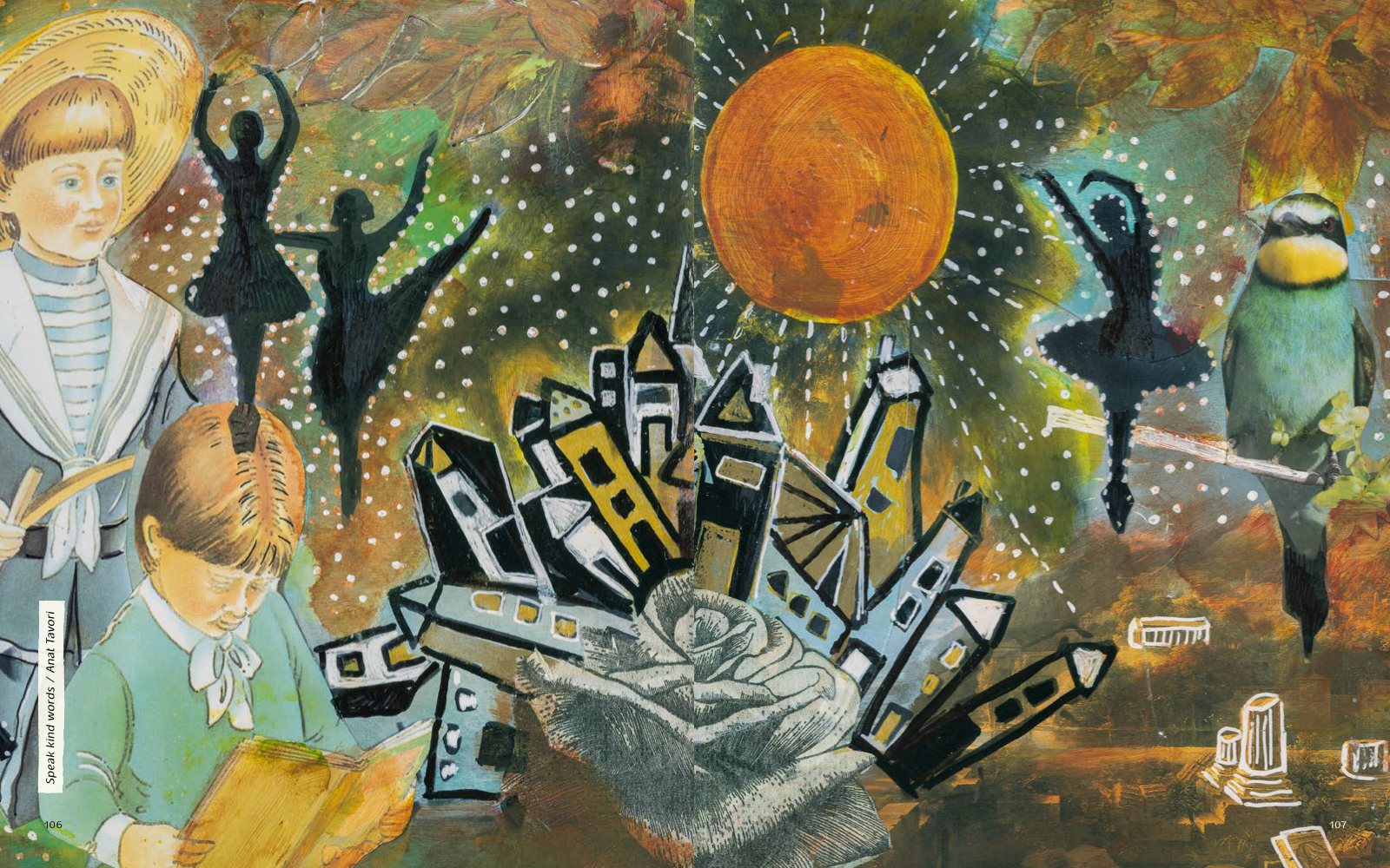 Inside Gates of Hope Art Journal, spread 5