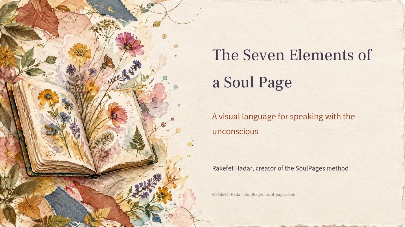 the seven elements of a soul page, opening slide