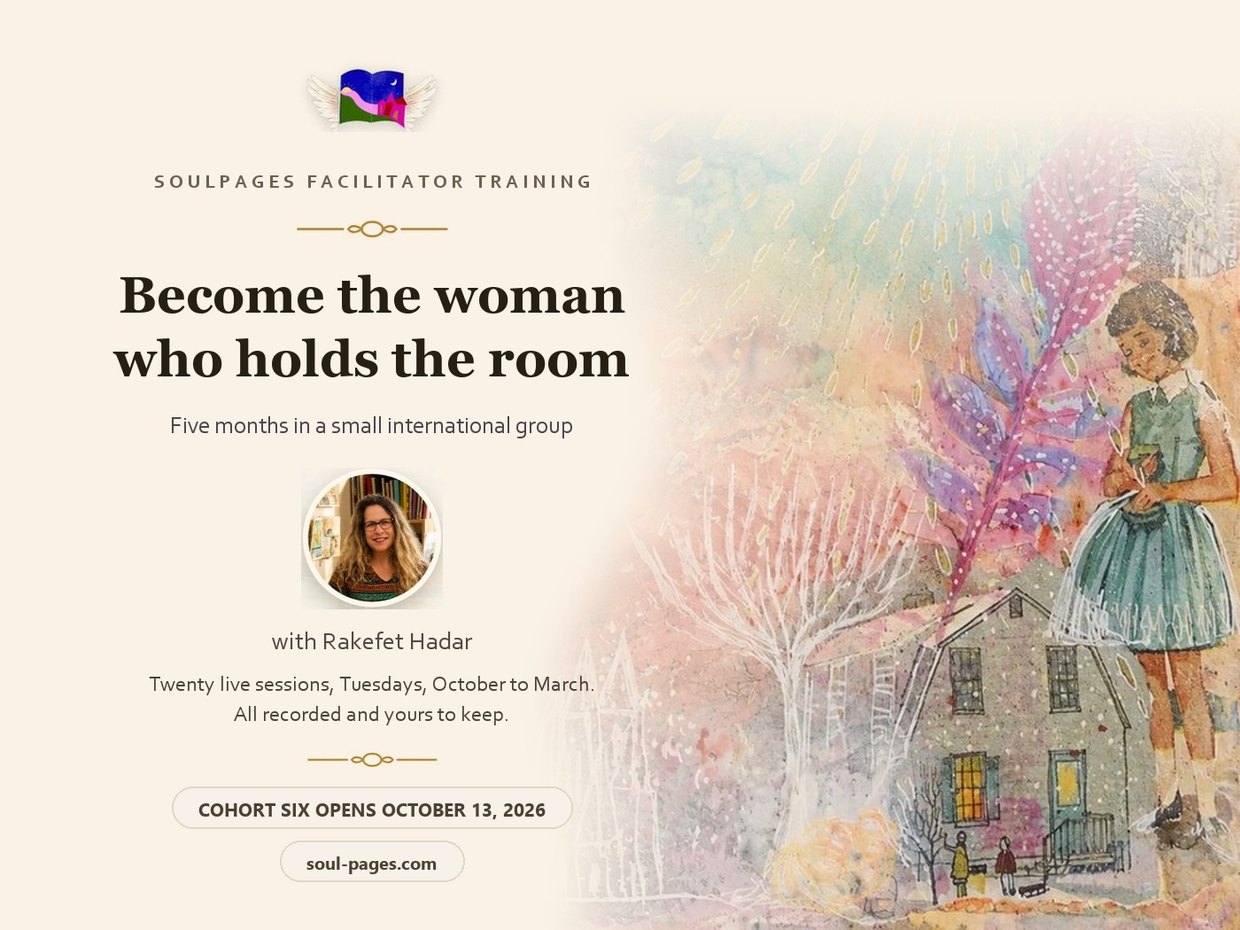 Become the woman who holds the room, SoulPages Facilitator Training cohort six