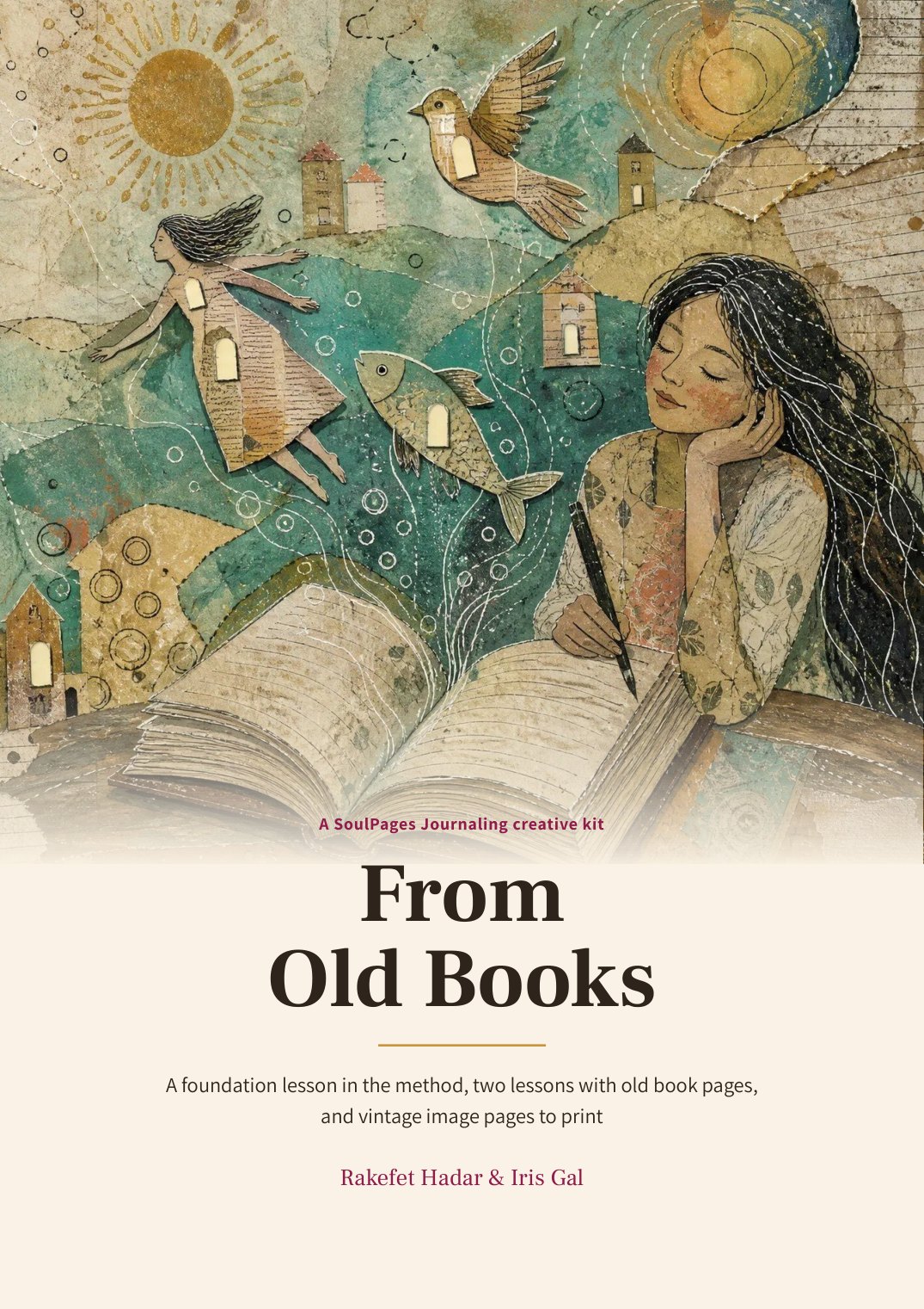 The cover of the From Old Books kit