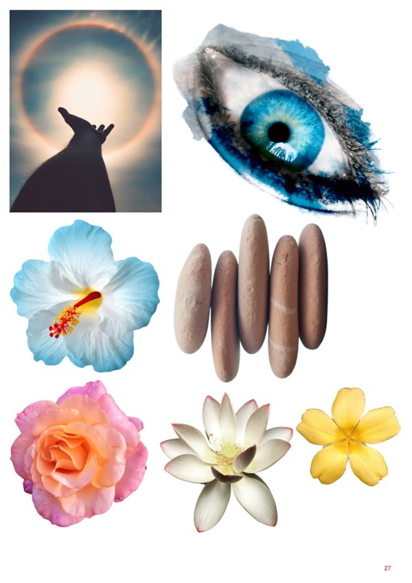A page of images from Women & Faces