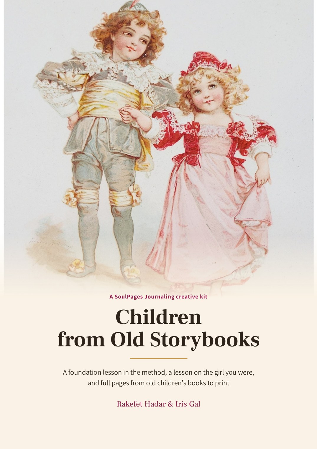 The cover of the Children from Old Storybooks vintage kit
