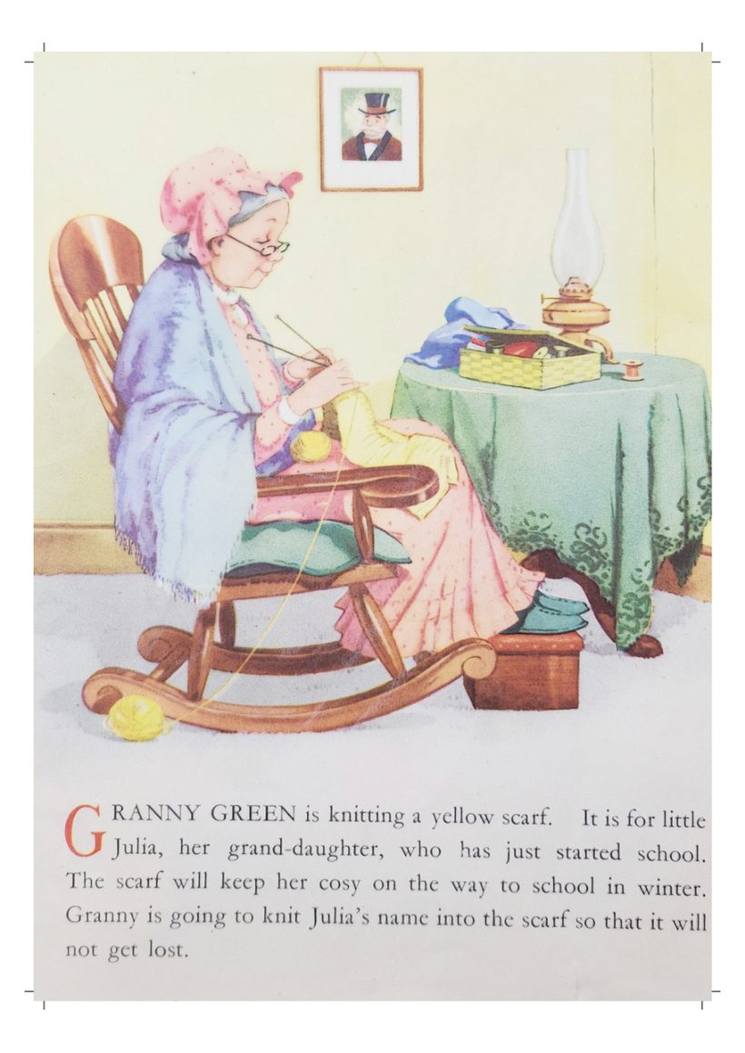 A scanned page from Children from Old Storybooks