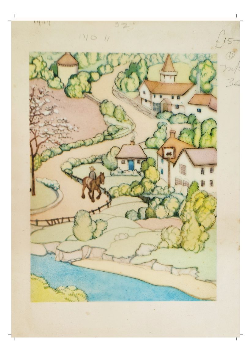 A scanned page from People, Costumes & Journeys